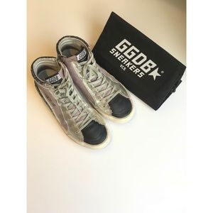 Golden Goose Glitter High Top Sneakers